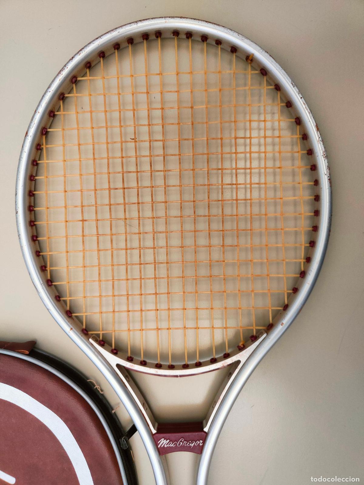 Coleccionismo deportivo: Raqueta de tenis Mac gregor - Foto 2
