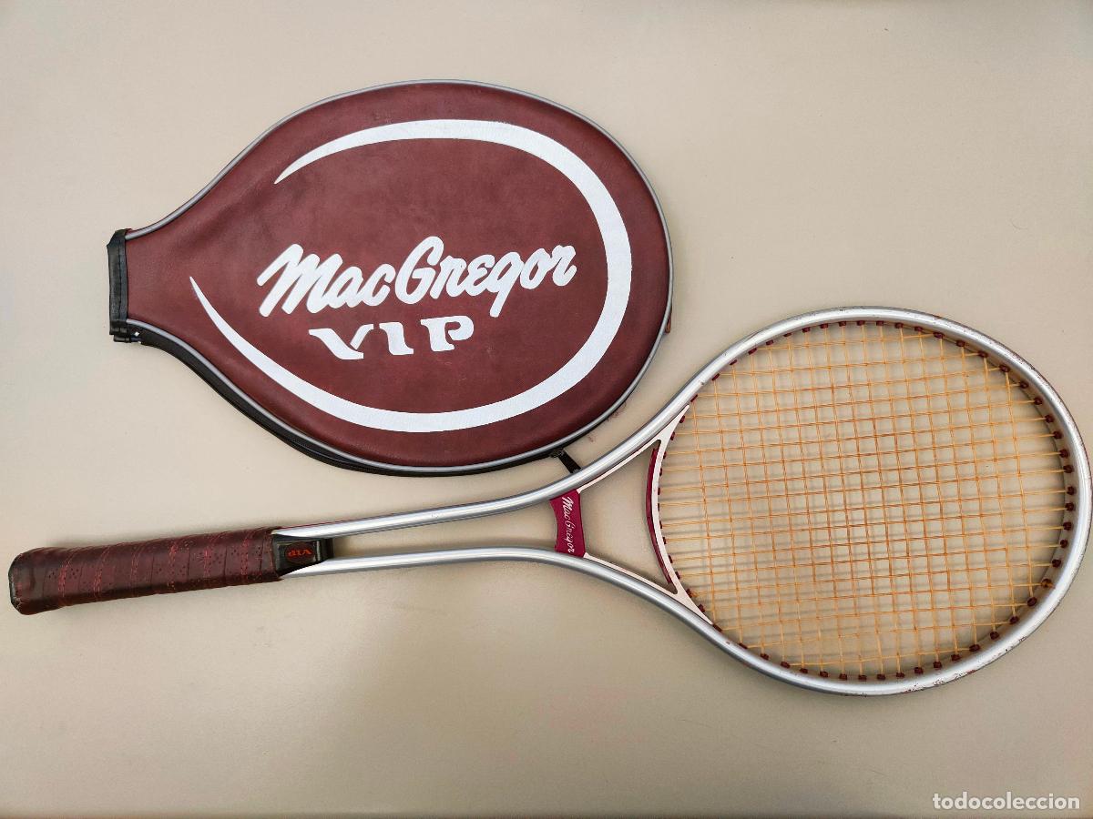 Coleccionismo deportivo: Raqueta de tenis Mac gregor - Foto 1