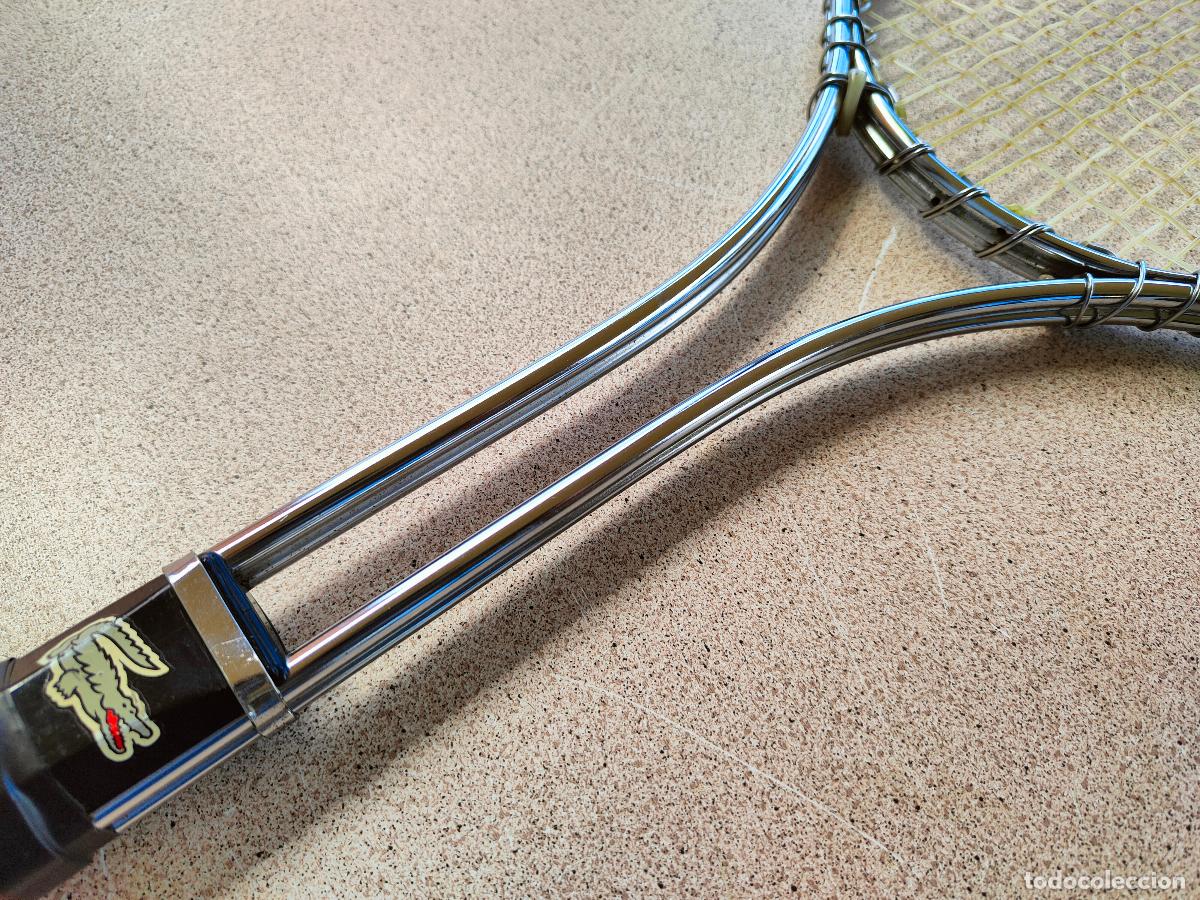 Coleccionismo deportivo: Raqueta de tenis Lacoste - Foto 4