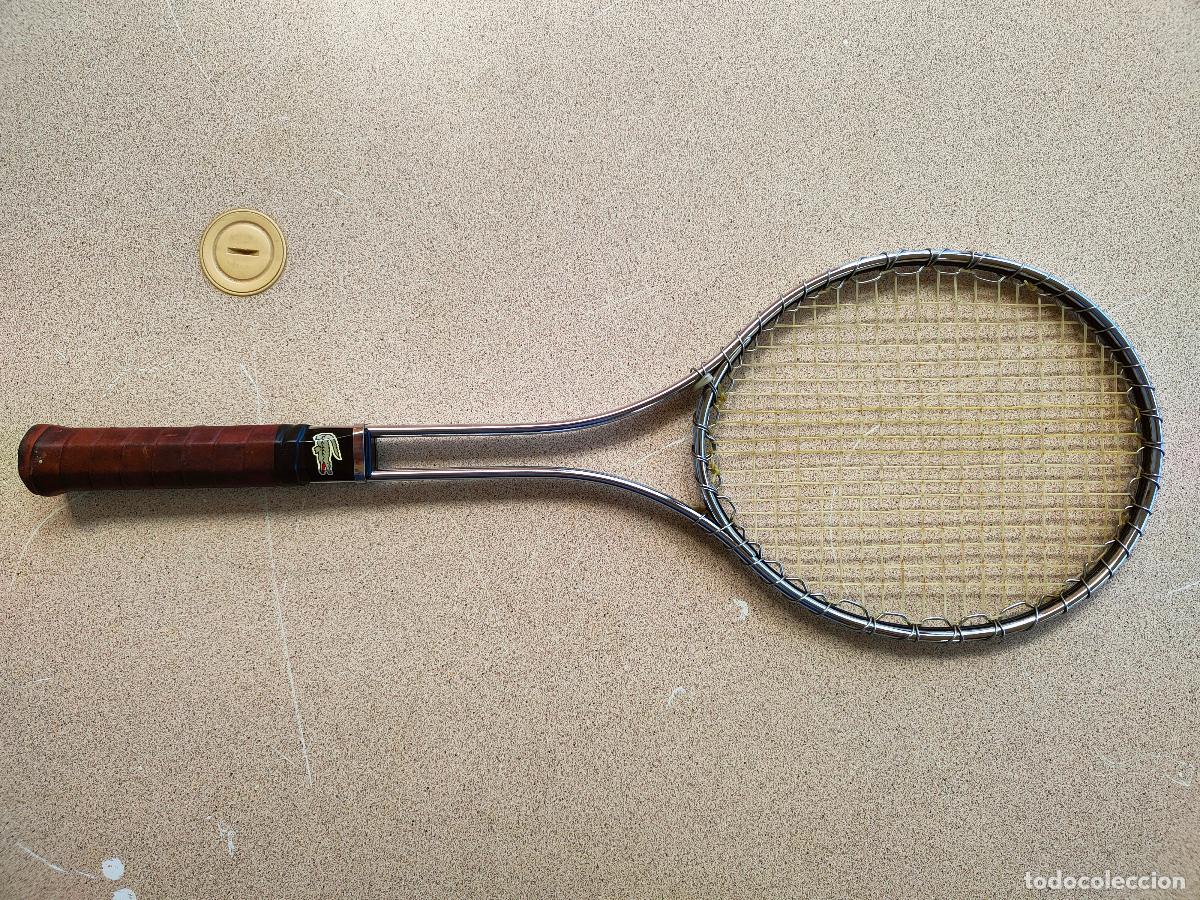 Coleccionismo deportivo: Raqueta de tenis Lacoste - Foto 1
