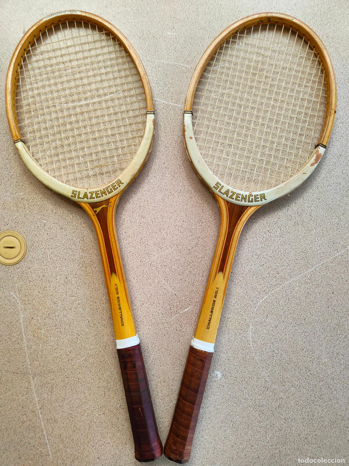 Coleccionismo deportivo: Dos raquetas Slazenger - Foto 1