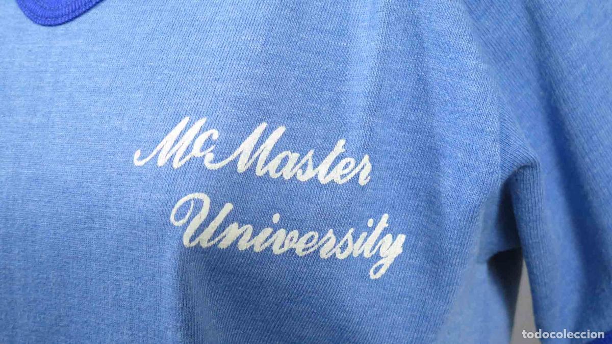Coleccionismo deportivo: CAMISETA. MCMASTER UNIVERSITY - Foto 2