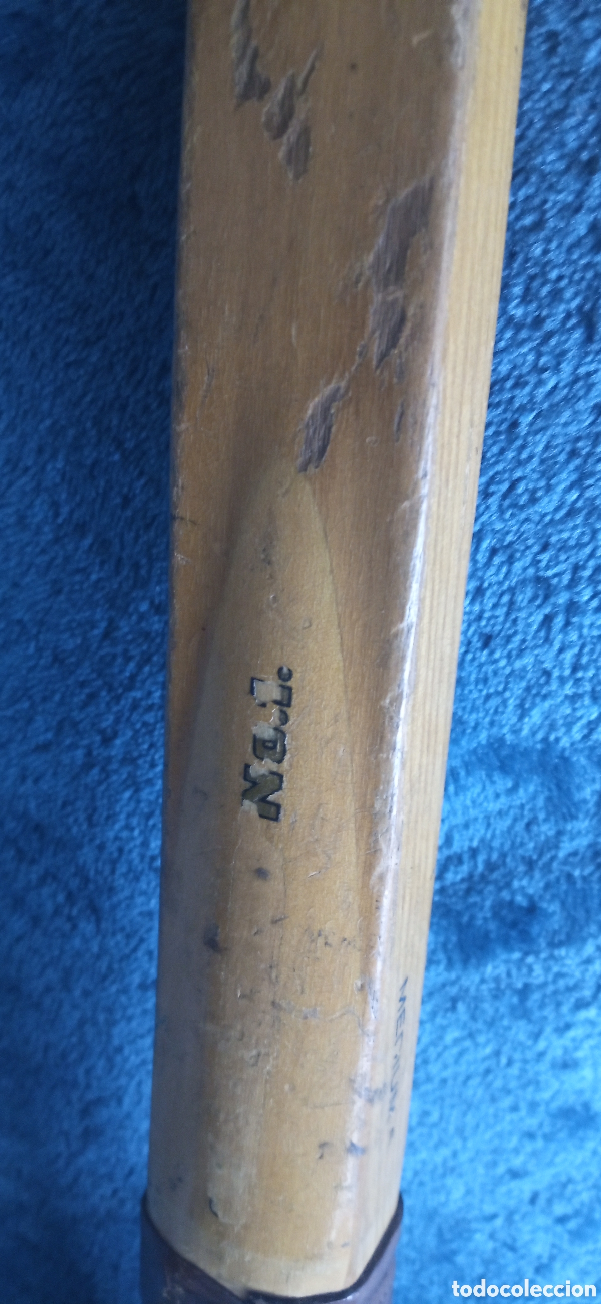 Coleccionismo deportivo: Raqueta de madera Slazenger - Foto 5
