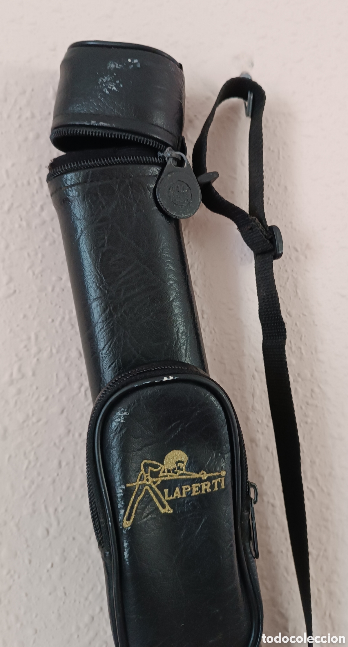 Coleccionismo deportivo: FUNDA para palo de billar LAPERTI. - Foto 3