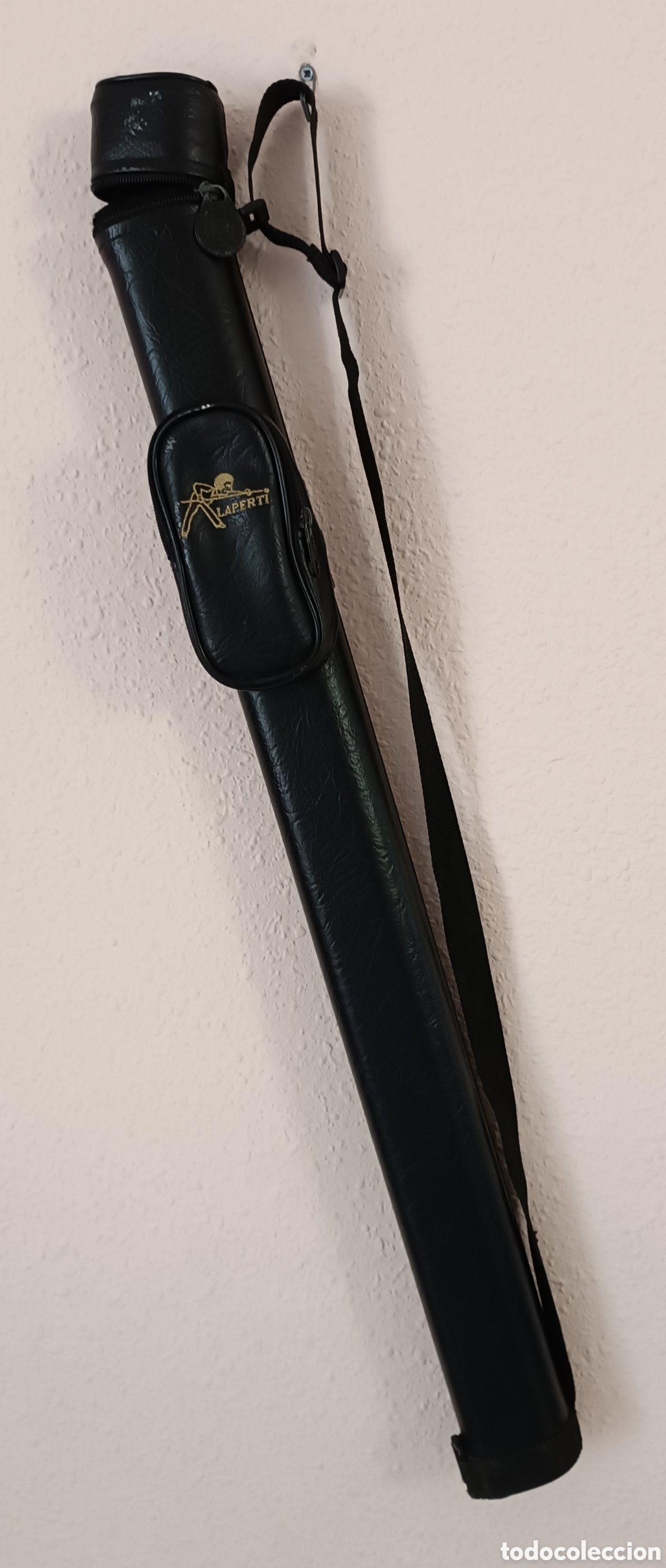 Coleccionismo deportivo: FUNDA para palo de billar LAPERTI. - Foto 1