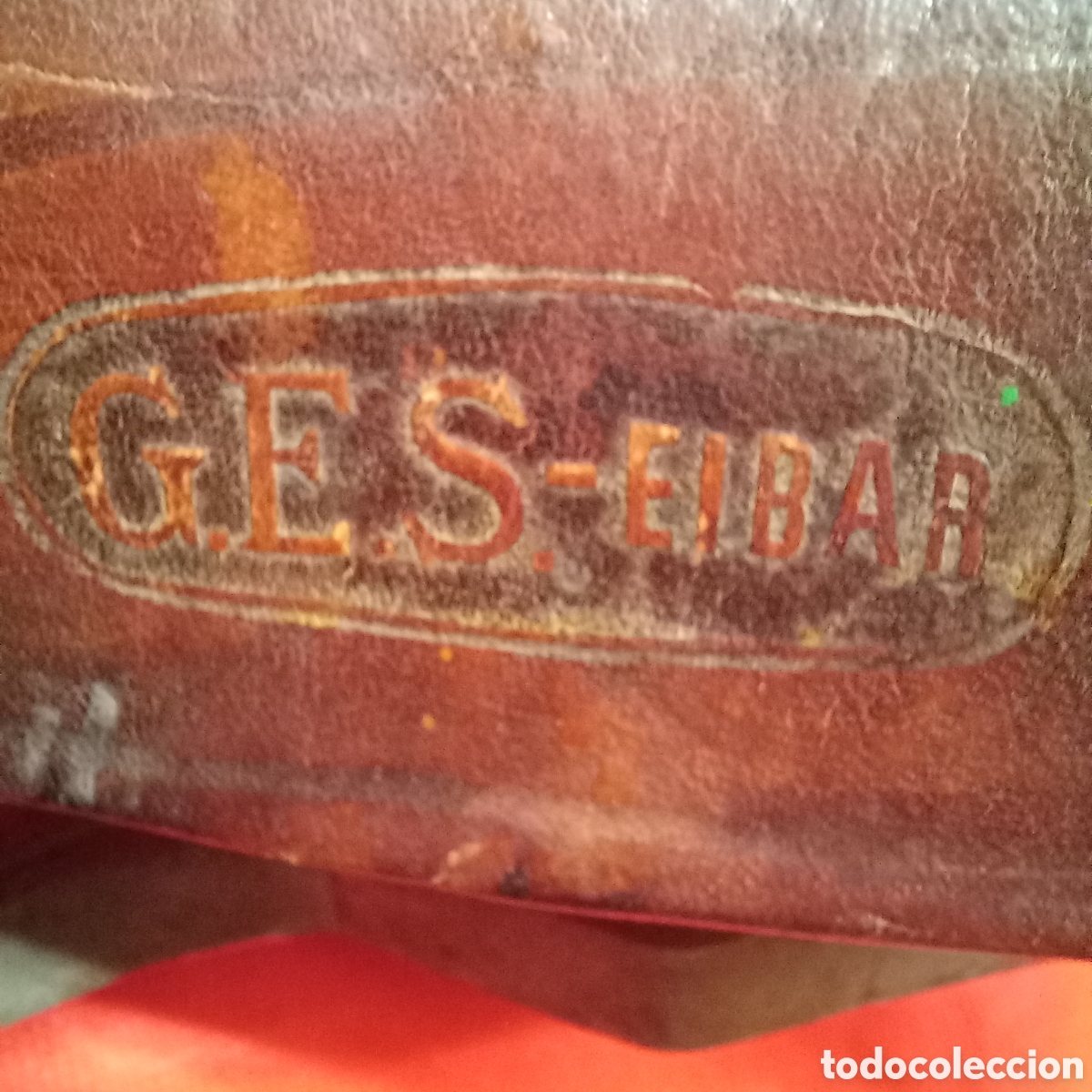 Coleccionismo deportivo: ANTIGUO SILLIN DE BICICLETA GES EIBAR - Foto 9