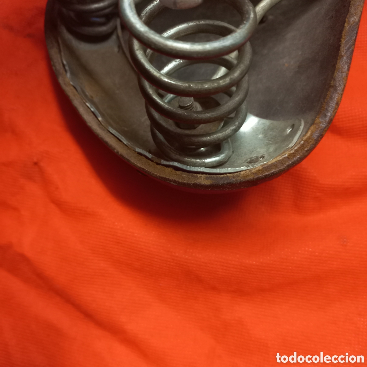 Coleccionismo deportivo: ANTIGUO SILLIN DE BICICLETA GES EIBAR - Foto 16