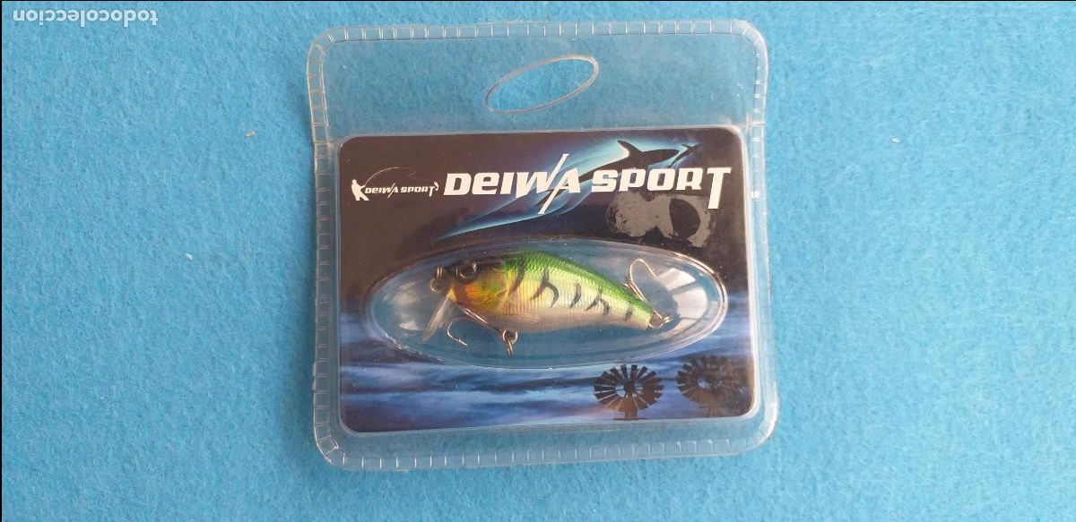 Collezionismo sportivo: Se&ntilde;uelo de pesca con anzuelo. Deiwa sport