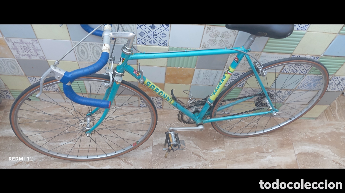 Coleccionismo deportivo: bicicleta carretera colango saronni - Foto 2