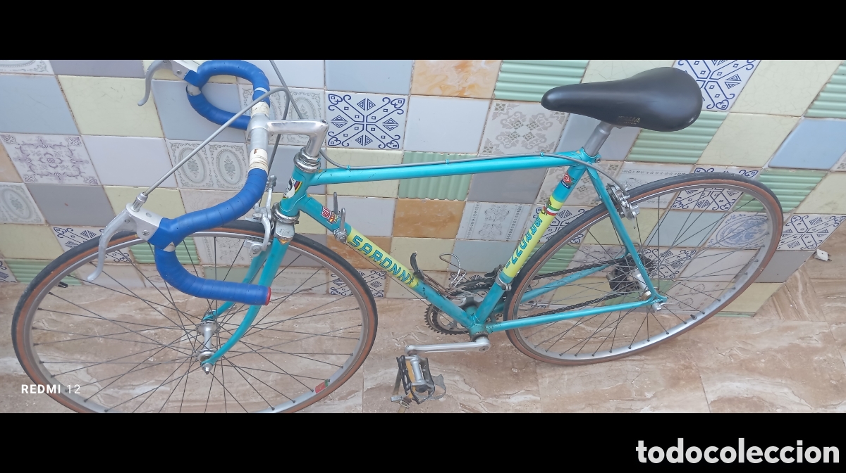Coleccionismo deportivo: bicicleta carretera colango saronni - Foto 3