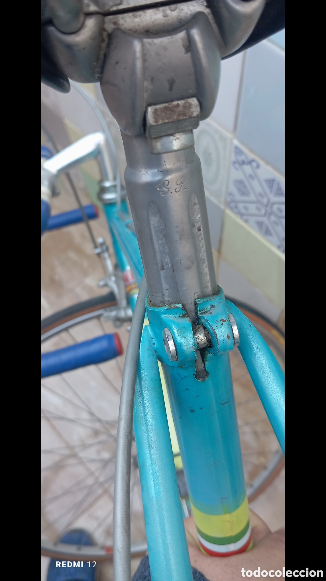 Coleccionismo deportivo: bicicleta carretera colango saronni - Foto 17