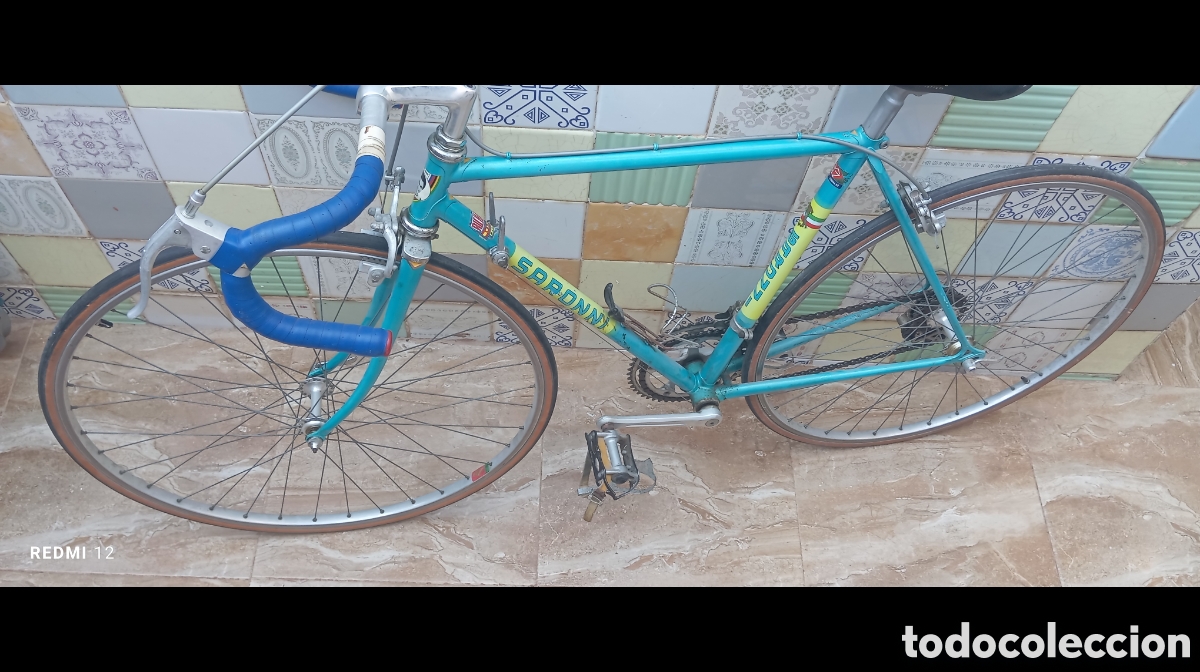 Coleccionismo deportivo: bicicleta carretera colango saronni - Foto 1