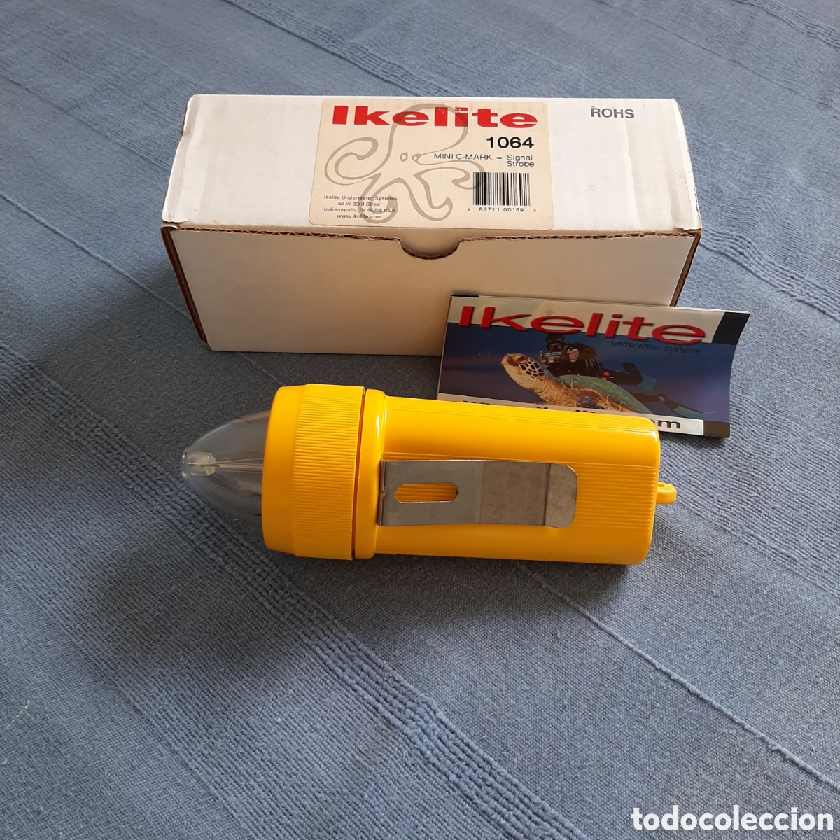 Coleccionismo deportivo: Linterna de flash submarina strovo Ikelite mini c-mark - Foto 2