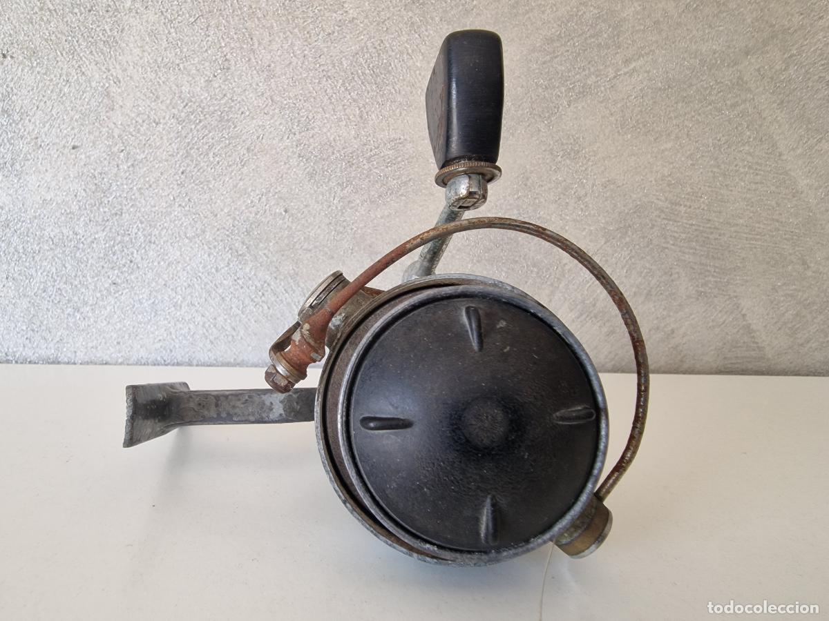 Coleccionismo deportivo: ANTIGUO CARRETE DE PESCA SIMPLEX - Foto 7