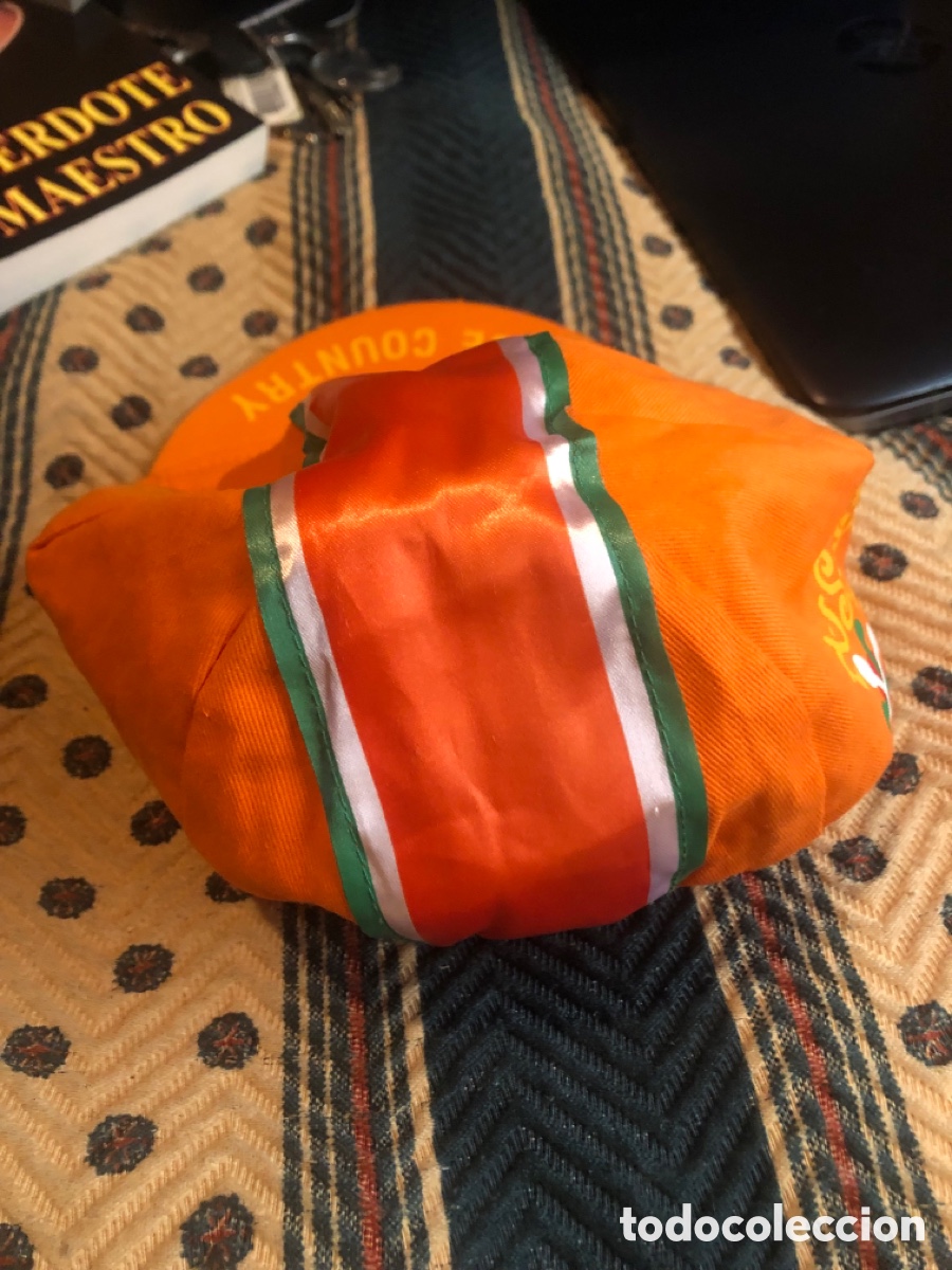 Coleccionismo deportivo: Gorra ciclista Euskaltel. Oficial. Algod&oacute;n - Foto 2