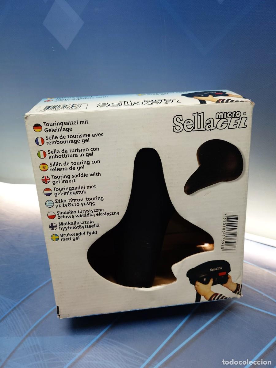 Coleccionismo deportivo: Sillin Bicicleta micro SellaGEL - Foto 1