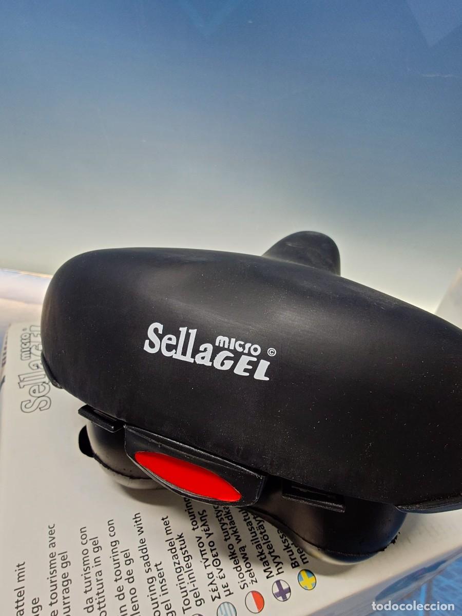 Coleccionismo deportivo: Sillin Bicicleta micro SellaGEL - Foto 3
