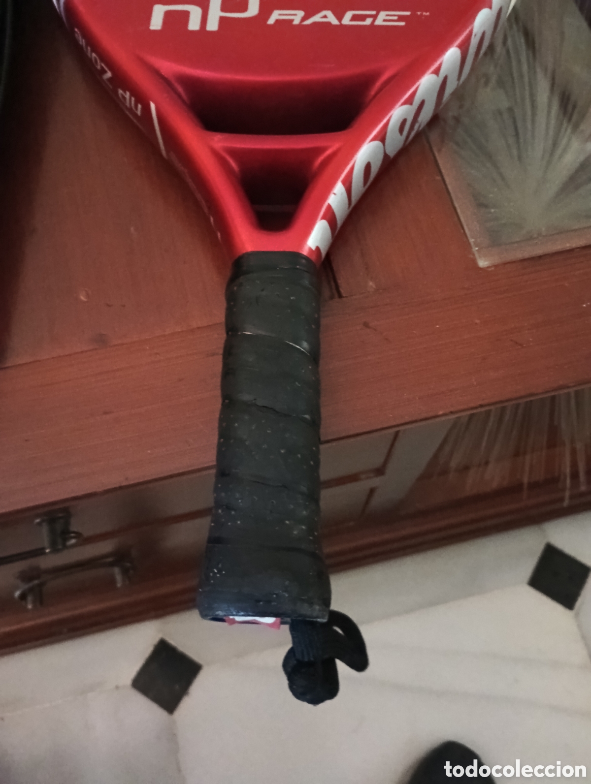 Coleccionismo deportivo: Pala p&aacute;del Wilson nP Race - Foto 3