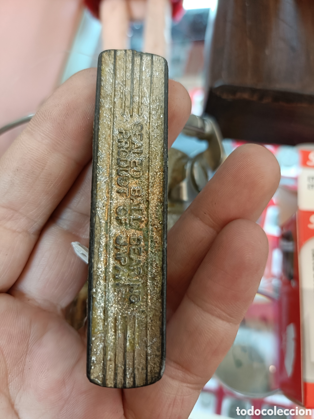 Coleccionismo deportivo: ANTIGUO CARRETE DE PESCA. - Foto 15
