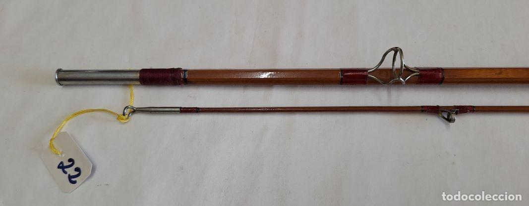 Coleccionismo deportivo: Cana de pesca de Bambu Hexagonal Vintage - BALZER (De Cole&ccedil;&atilde;o) - Foto 1
