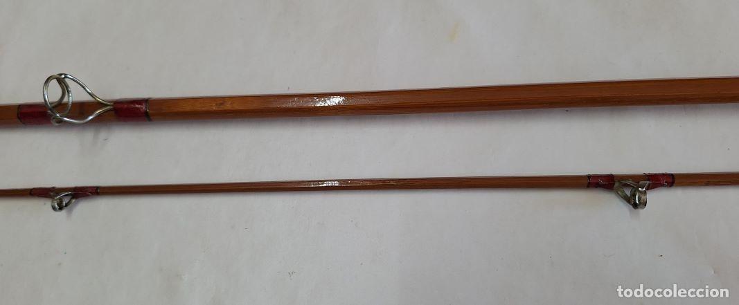 Coleccionismo deportivo: Cana de pesca de Bambu Hexagonal Vintage - BALZER (De Cole&ccedil;&atilde;o) - Foto 3
