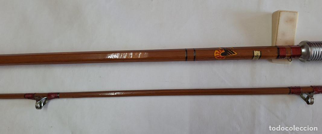 Coleccionismo deportivo: Cana de pesca de Bambu Hexagonal Vintage - BALZER (De Cole&ccedil;&atilde;o) - Foto 4