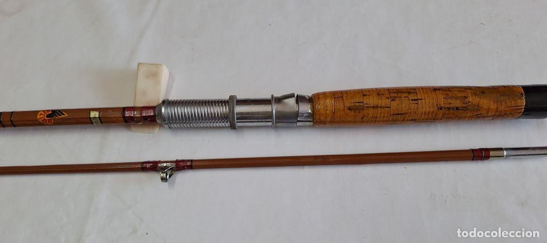 Coleccionismo deportivo: Cana de pesca de Bambu Hexagonal Vintage - BALZER (De Cole&ccedil;&atilde;o) - Foto 5