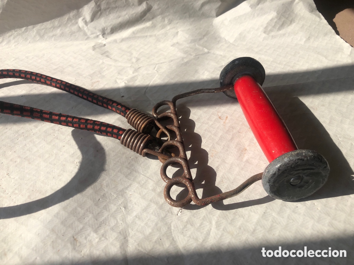 Coleccionismo deportivo: Antiguo tensor de gimnasia - Foto 2
