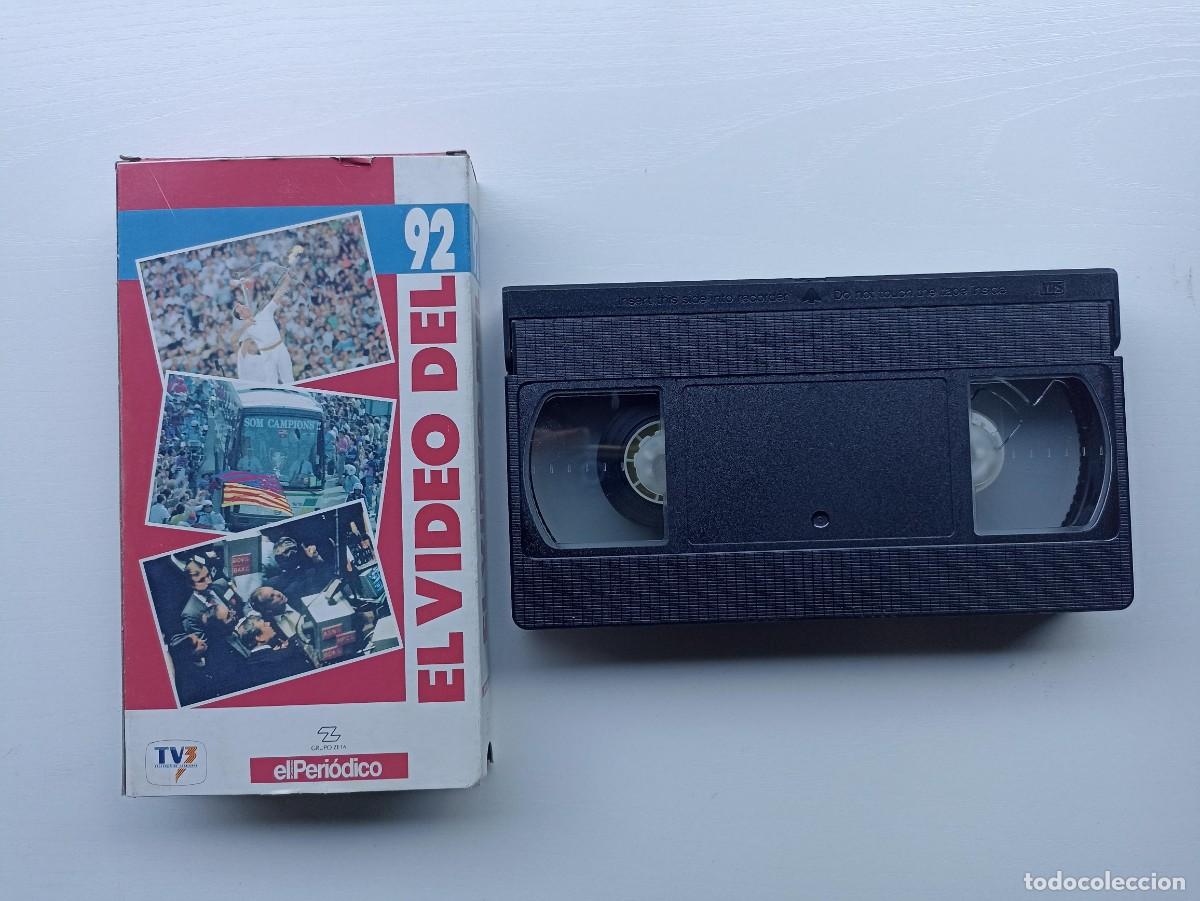 Coleccionismo deportivo: El video del 92, documental deportes en vhs - Foto 1