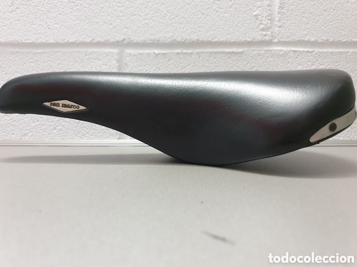 Coleccionismo deportivo: Sill&iacute;n bicicleta San Marco - Foto 3
