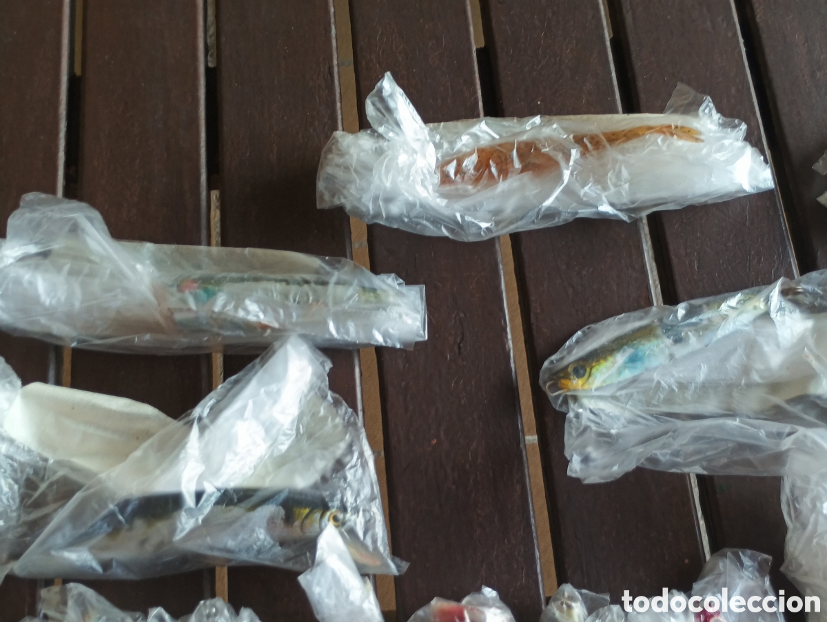 Coleccionismo deportivo: 19 se&ntilde;uelos de pesca surtidos - Foto 5