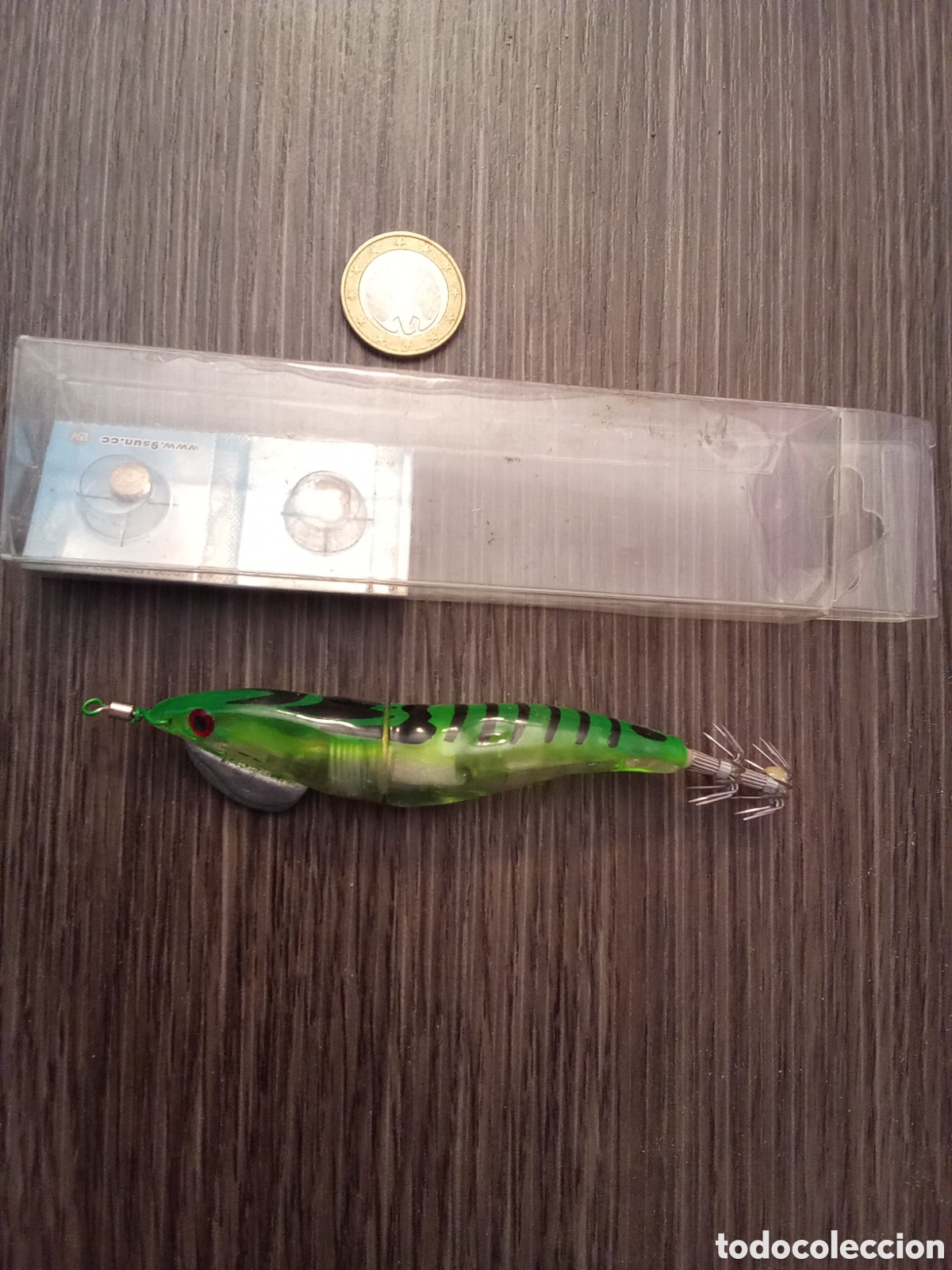 Coleccionismo deportivo: RAPALA GAMBA LUMINOSA - Foto 1