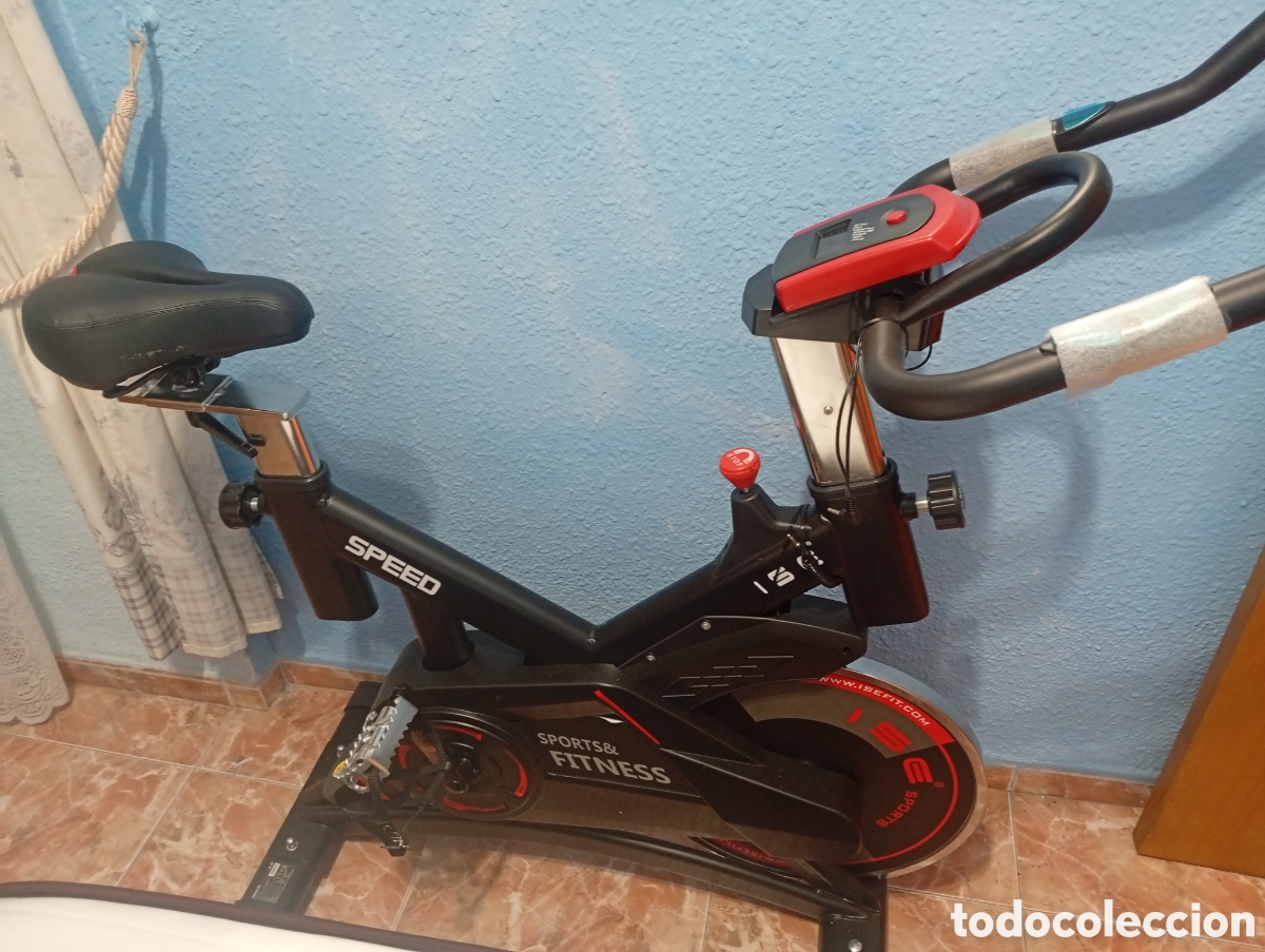 Coleccionismo deportivo: Bicicleta est&aacute;tica completamente nueva - Foto 1