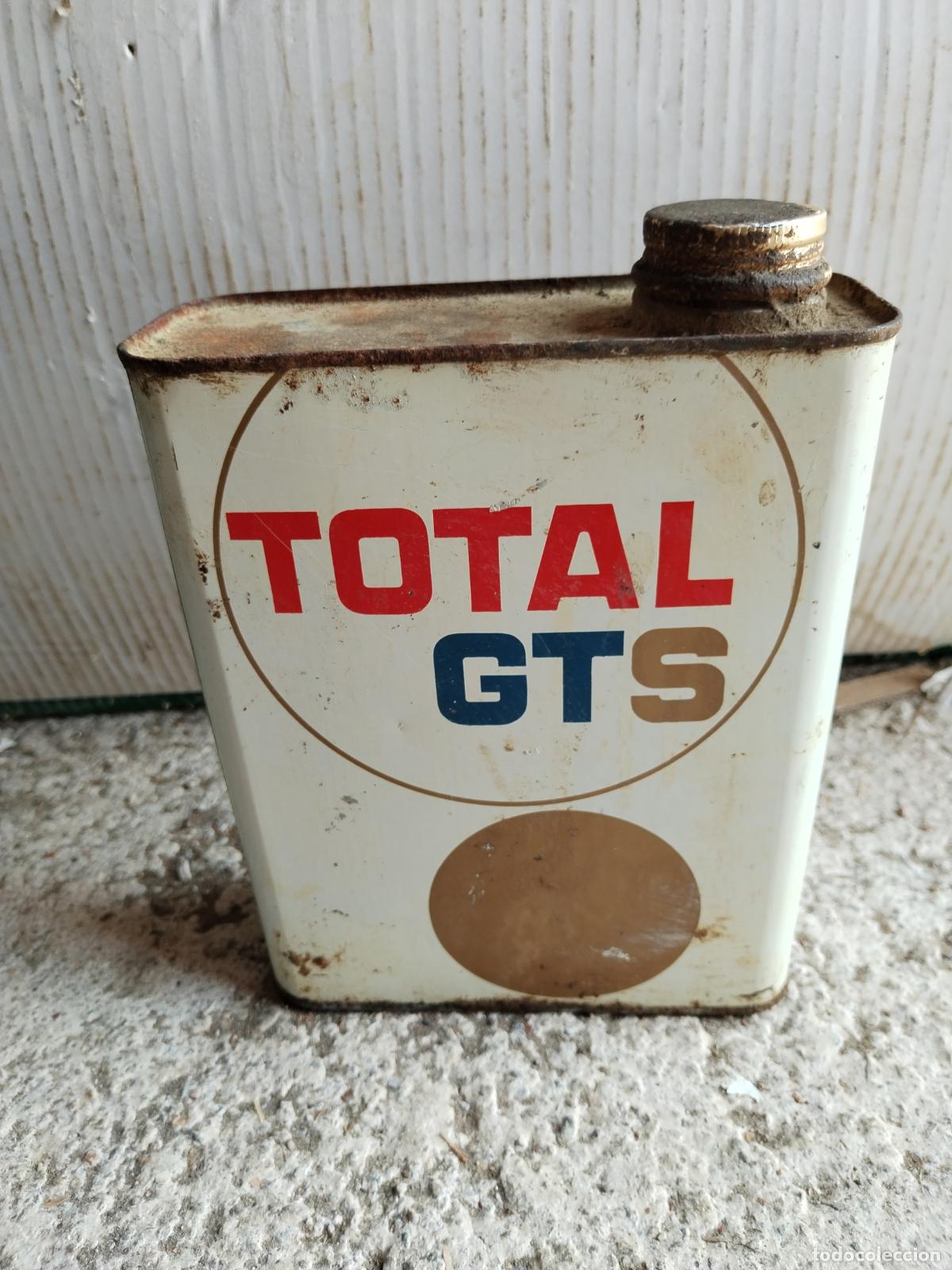 Coleccionismo deportivo: lata metalica total gts - Foto 2