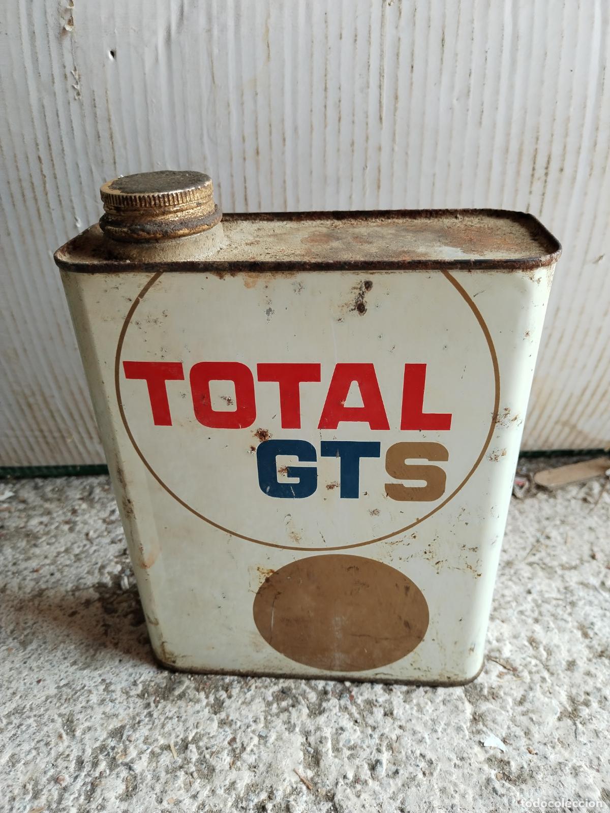 Coleccionismo deportivo: lata metalica total gts - Foto 1