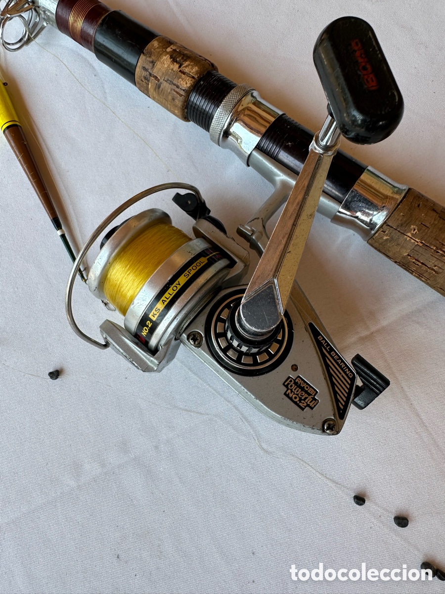 Coleccionismo deportivo: Conjunto pesca vintage. - Foto 2