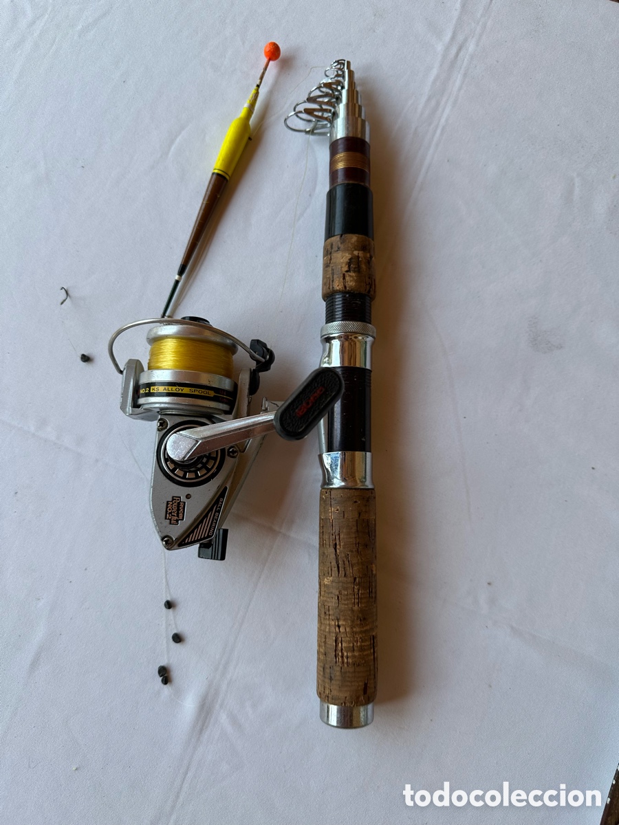 Coleccionismo deportivo: Conjunto pesca vintage. - Foto 3