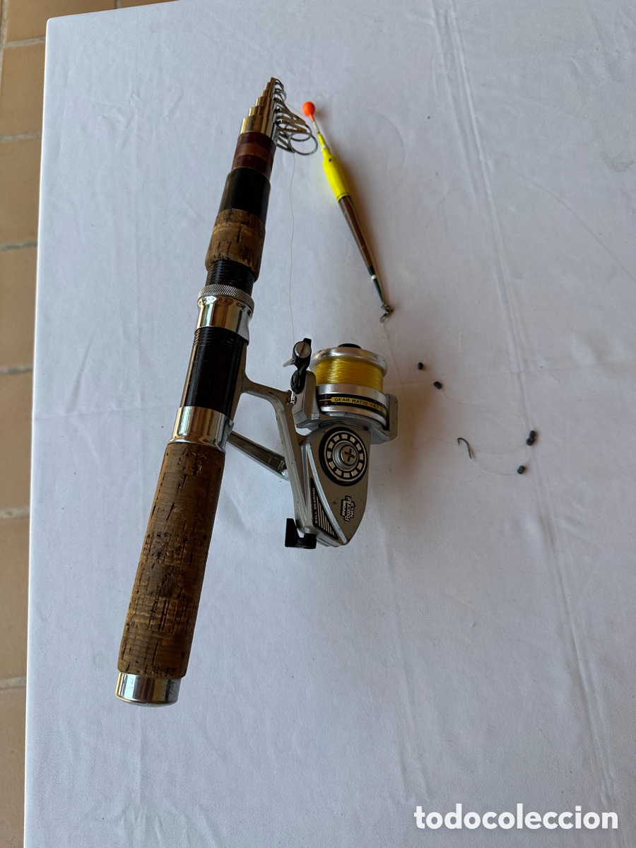 Coleccionismo deportivo: Conjunto pesca vintage. - Foto 7