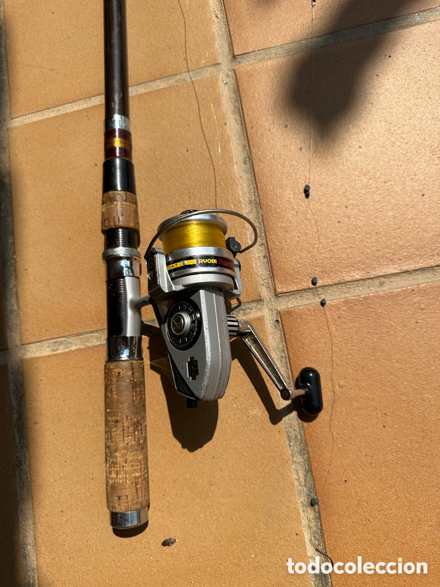Coleccionismo deportivo: Conjunto pesca vintage. - Foto 12