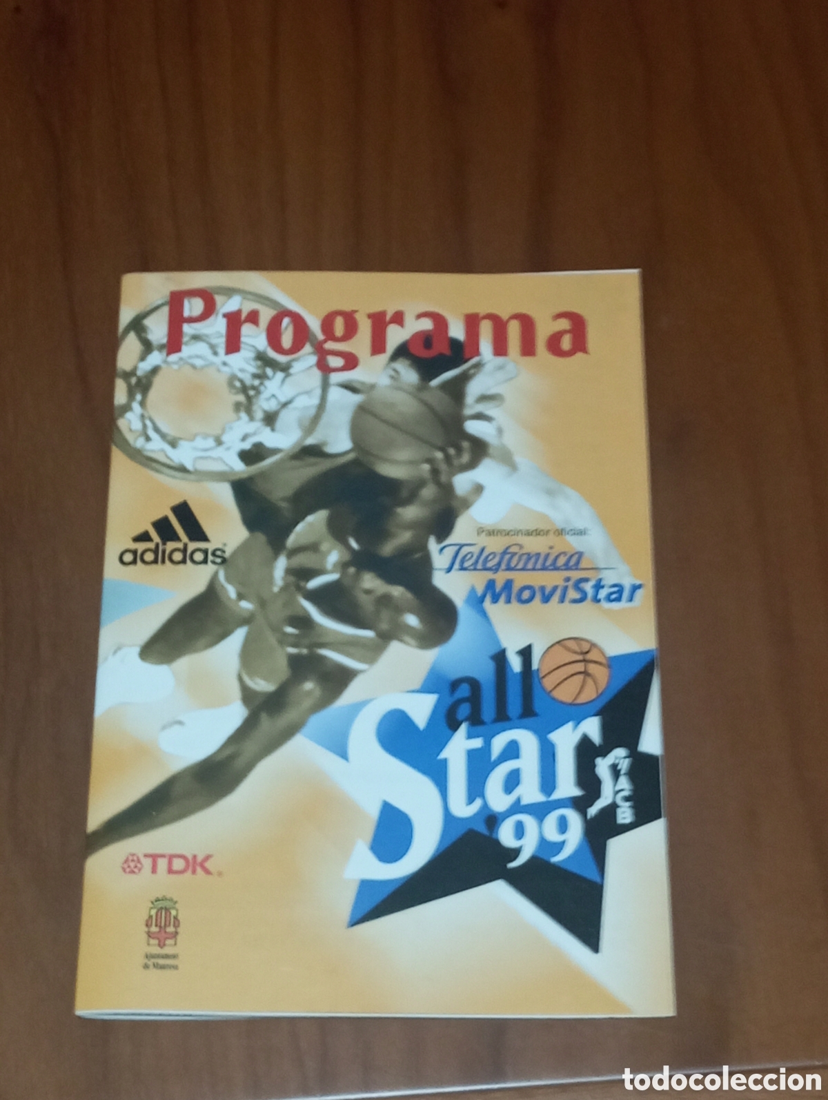 Coleccionismo deportivo: PROGRAMA BALONCESTO ALL STAR ACB 1999 MANRESA - Foto 1