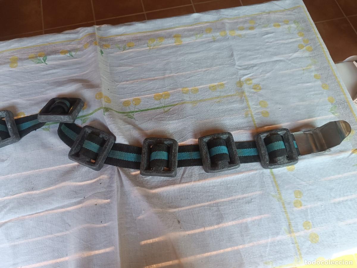 Coleccionismo deportivo: CINTURON CON PESOS PARA PESCA SUBMARINA - Foto 1