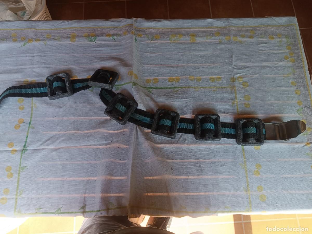 Coleccionismo deportivo: CINTURON CON PESOS PARA PESCA SUBMARINA - Foto 2