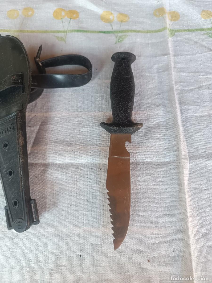 Coleccionismo deportivo: CUCHILLO PARA PESCA SUBMARINA STILL MARES SUB - Foto 2