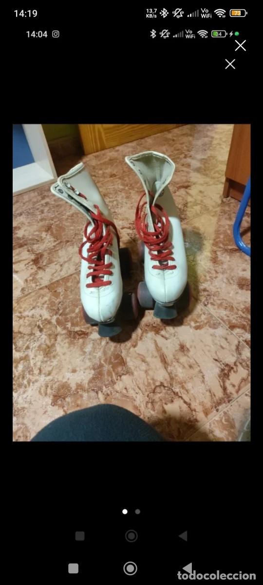 Coleccionismo deportivo: Patines de cuatro ruedas - Foto 1