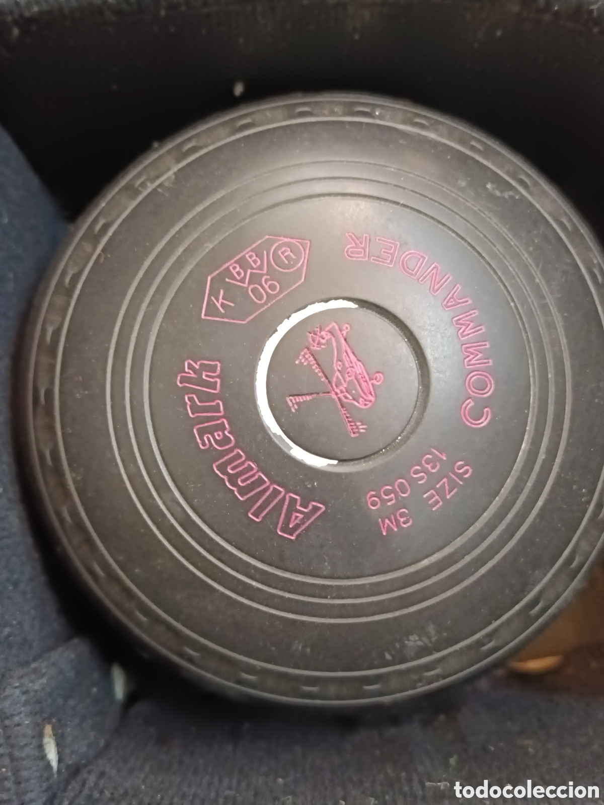 Coleccionismo deportivo: Conjunto de 8 Bolas inglesas con su bolsa original. - Foto 4