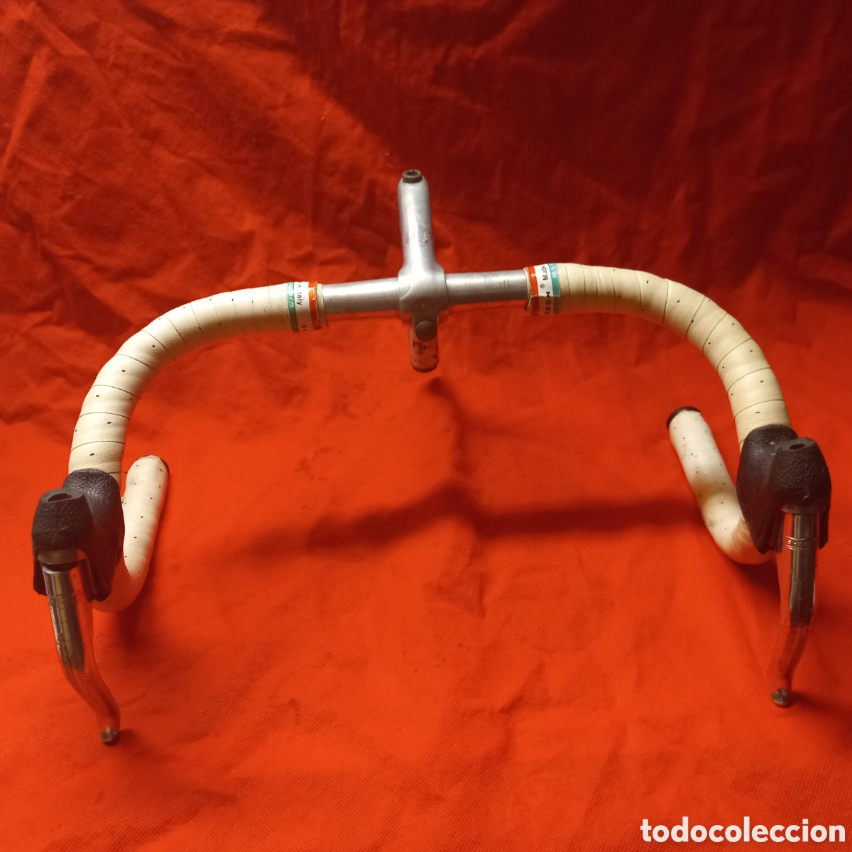 Coleccionismo deportivo: Manillar de bicicleta vintage - Foto 1