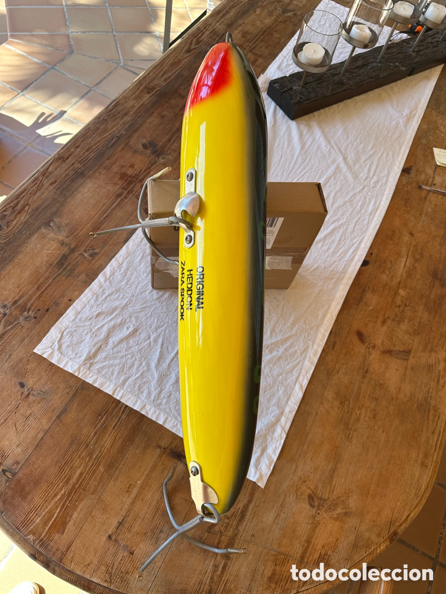 Coleccionismo deportivo: Se&ntilde;uelo Rapala de exposici&oacute;n. - Foto 8