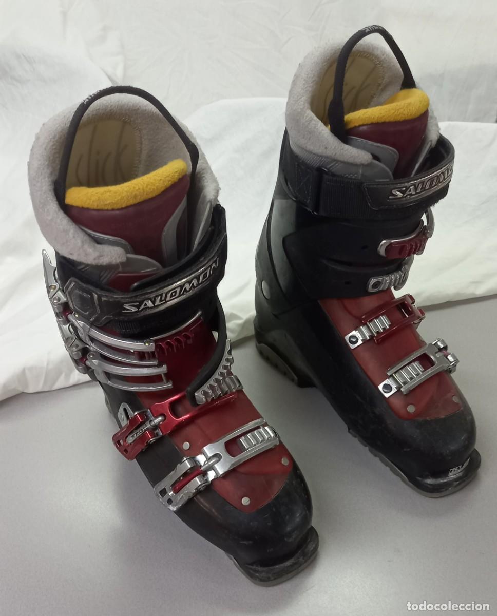 Coleccionismo deportivo: BOTAS DE ESQUIAR MARCA SALOMON - Foto 2