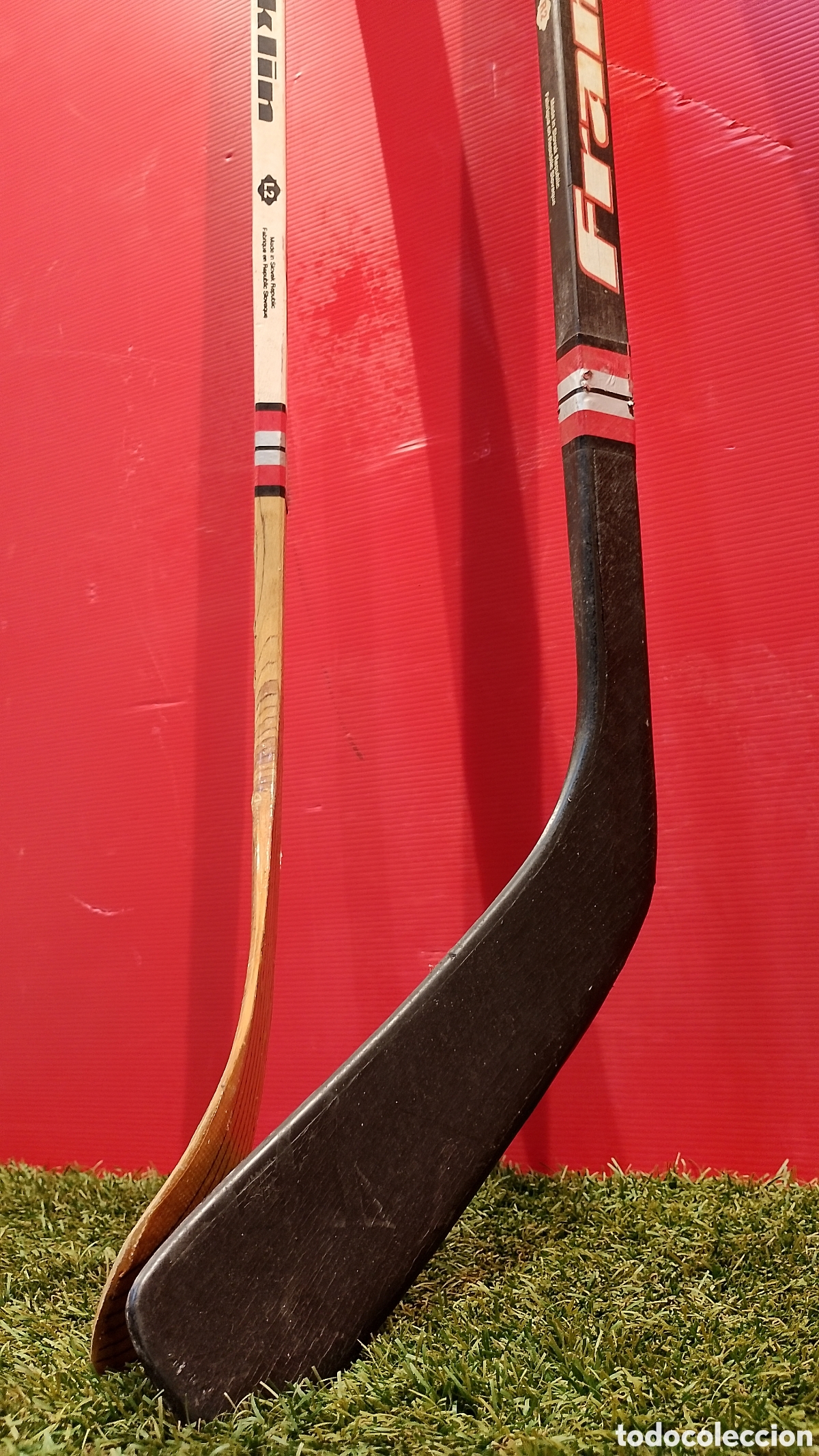 Coleccionismo deportivo: Stick de hockey marca Franklin. - Foto 3