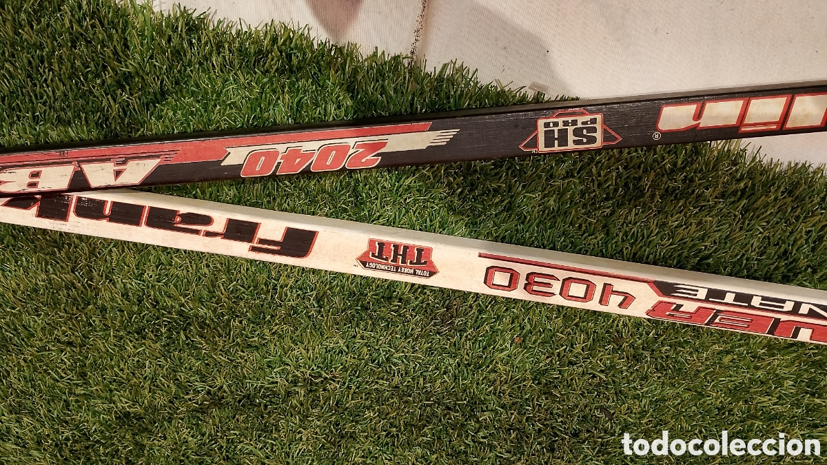 Coleccionismo deportivo: Stick de hockey marca Franklin. - Foto 5